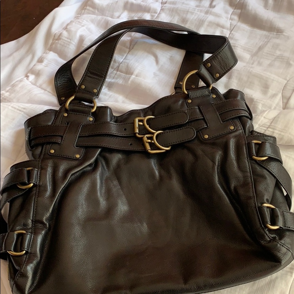Kooba Black Leather Shoulder bag